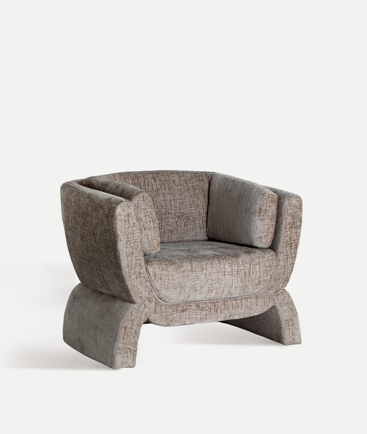 Aurelius – weicher Sessel aus Polyester im Contemporary-Stil