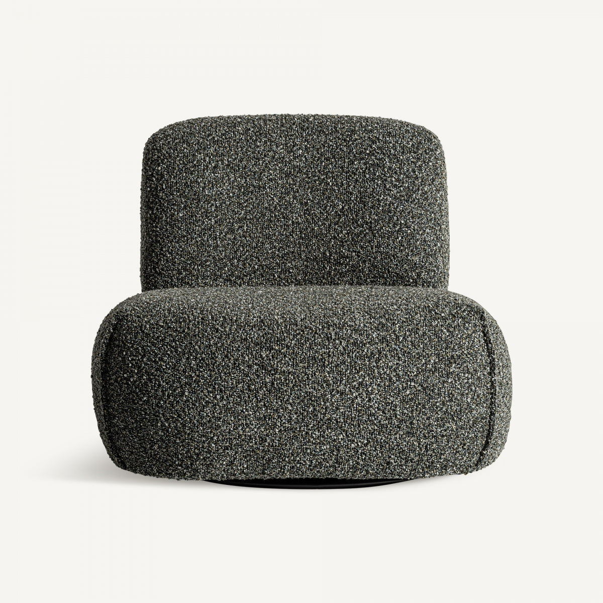 Lounge Sessel Contemporary Stil aus Kiefernholz in grün meliert