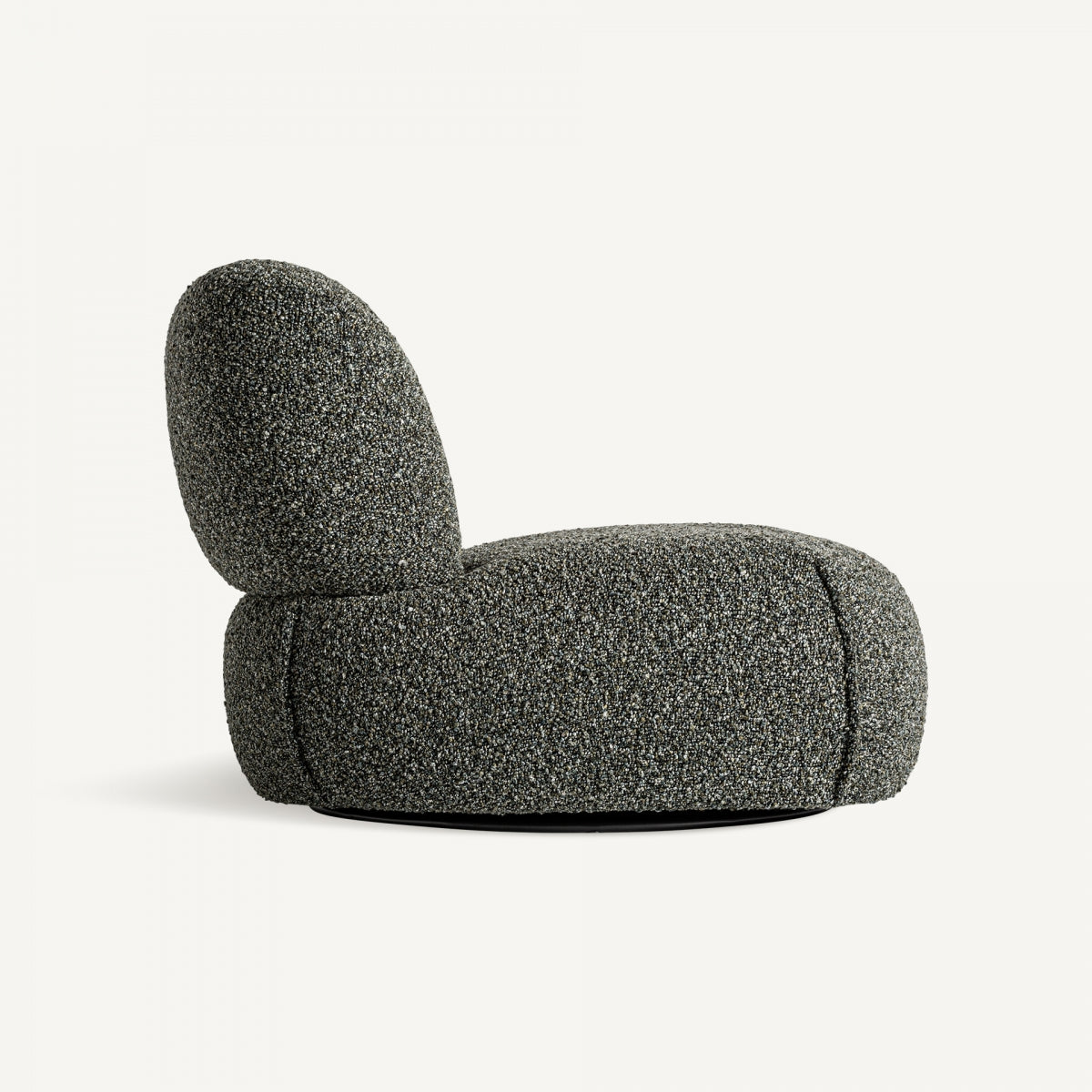 Lounge Sessel Contemporary Stil aus Kiefernholz in grün meliert