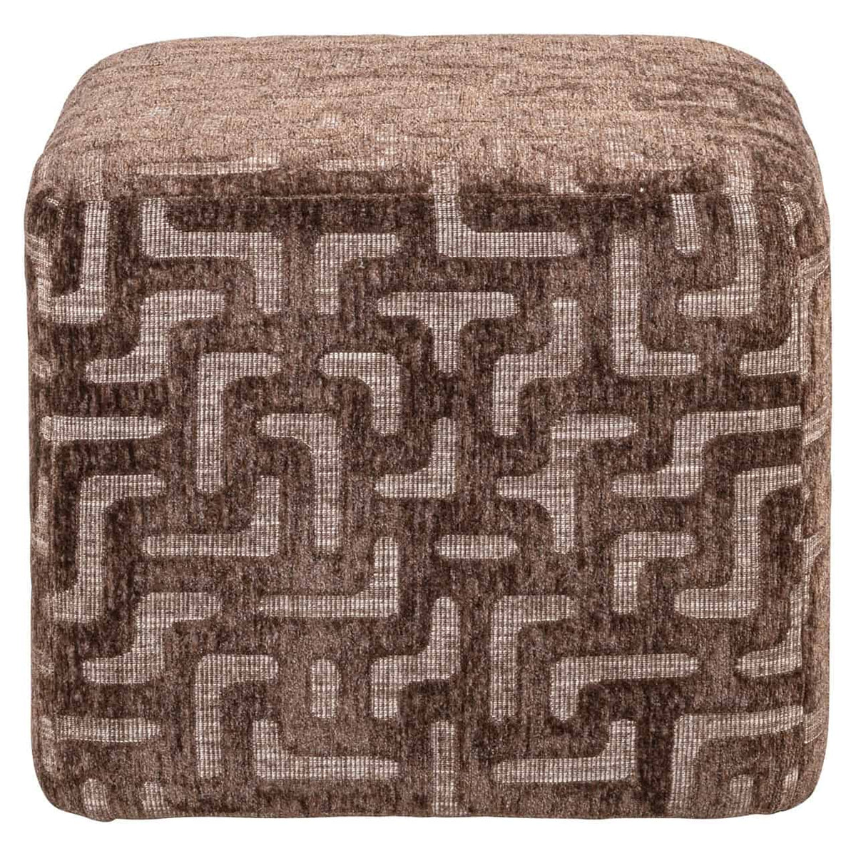 Martina – weicher Pouf aus Sperrholz im Contemporary-Stil