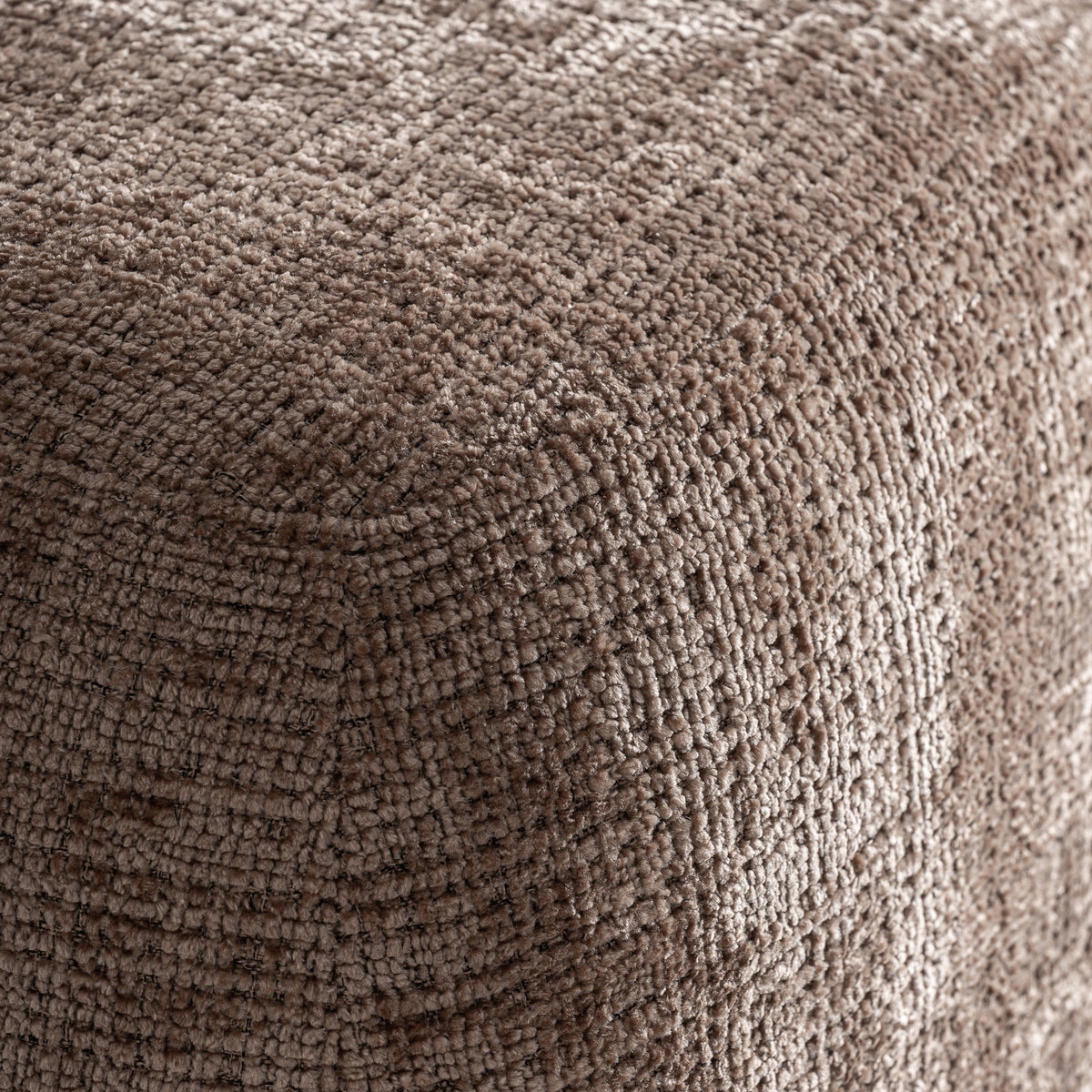 Celia – weicher Pouf aus Polyester im Contemporary-Stil