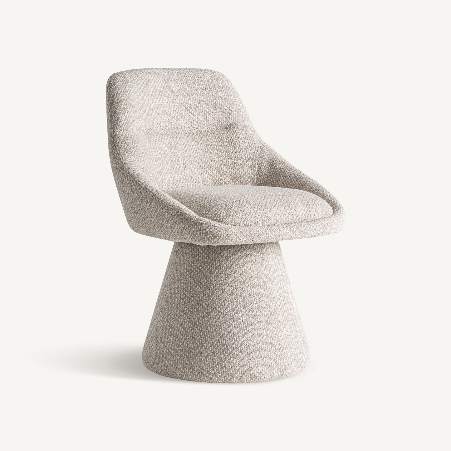 Bruno – eleganter Barhocker aus Baumwolle im Contemporary-Stil