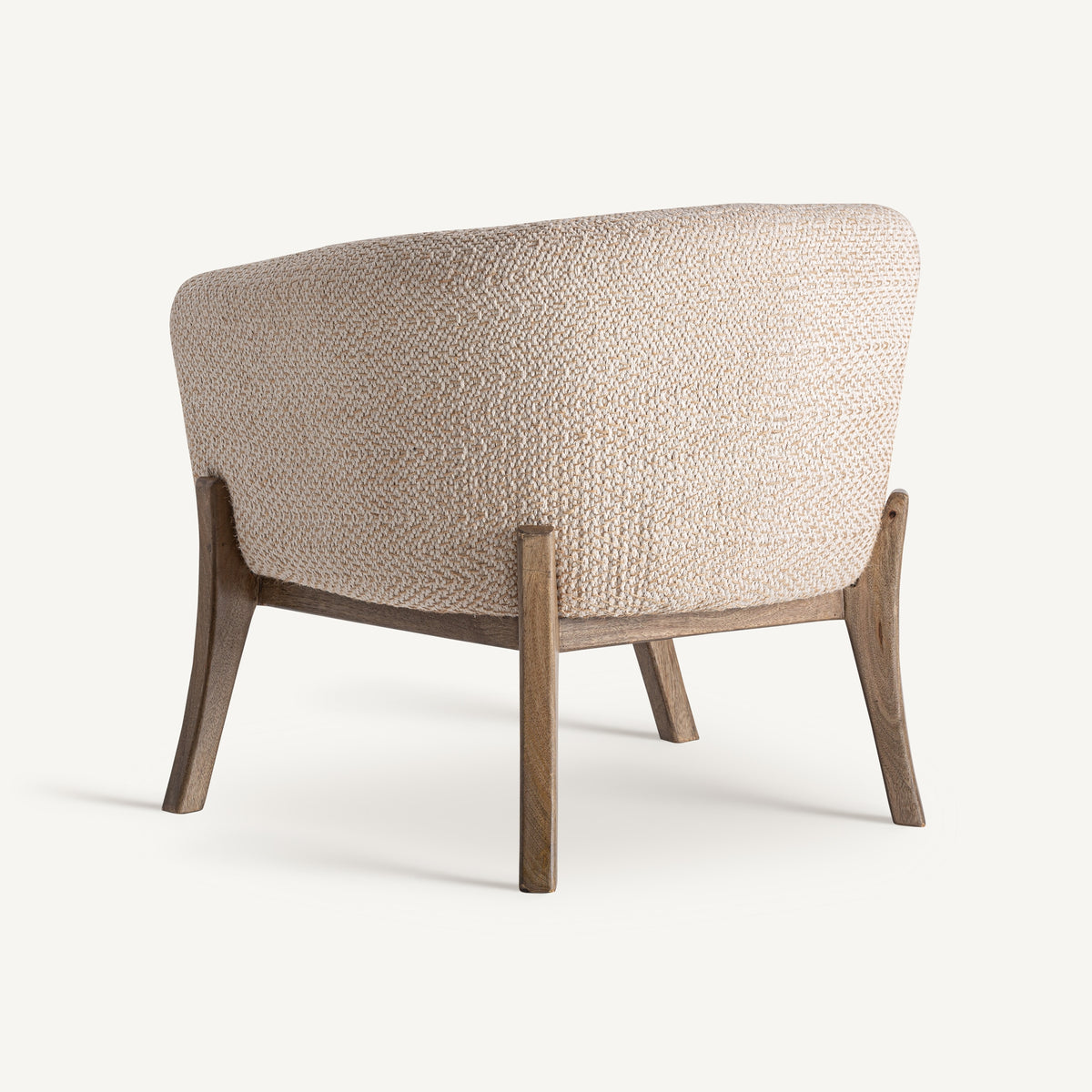 Ruben – natürlicher Sessel aus Mango-Holz im Natural-Living-Stil