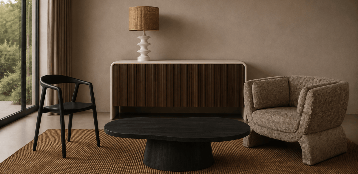 Shop the Look – Aurelius – weicher Sessel aus Polyester im Contemporary-Stil