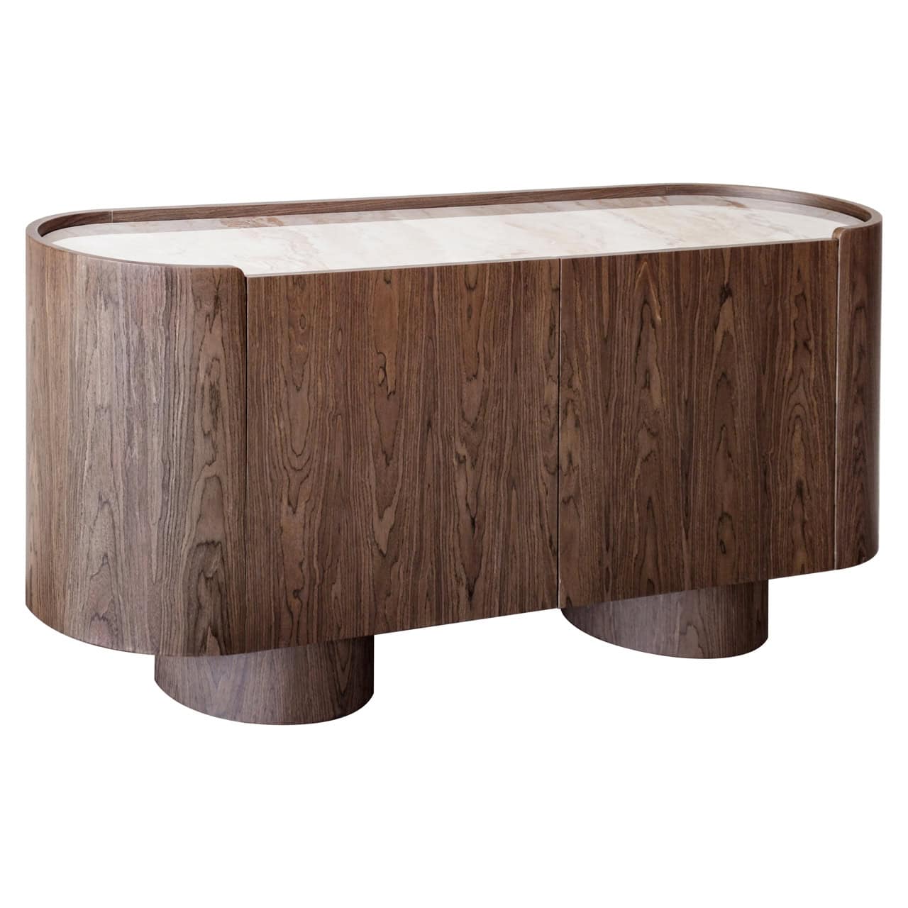 Hugo – markantes Sideboard aus Holz im Contemporary-Stil