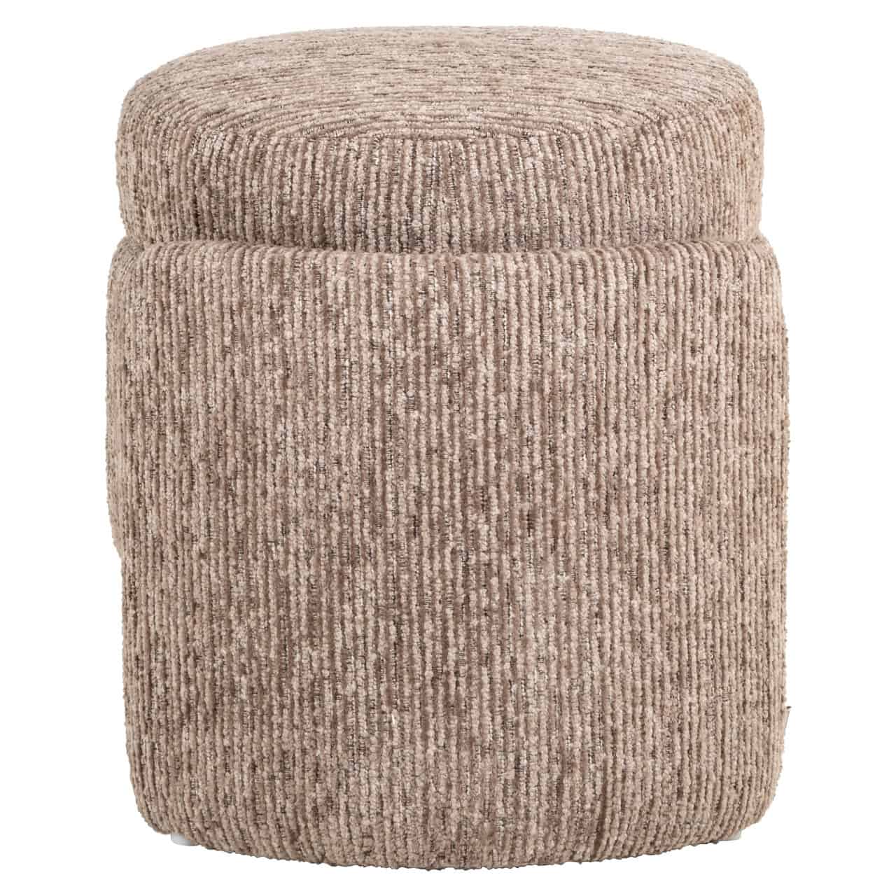 Sabine – weicher Pouf aus Sperrholz im Contemporary-Stil