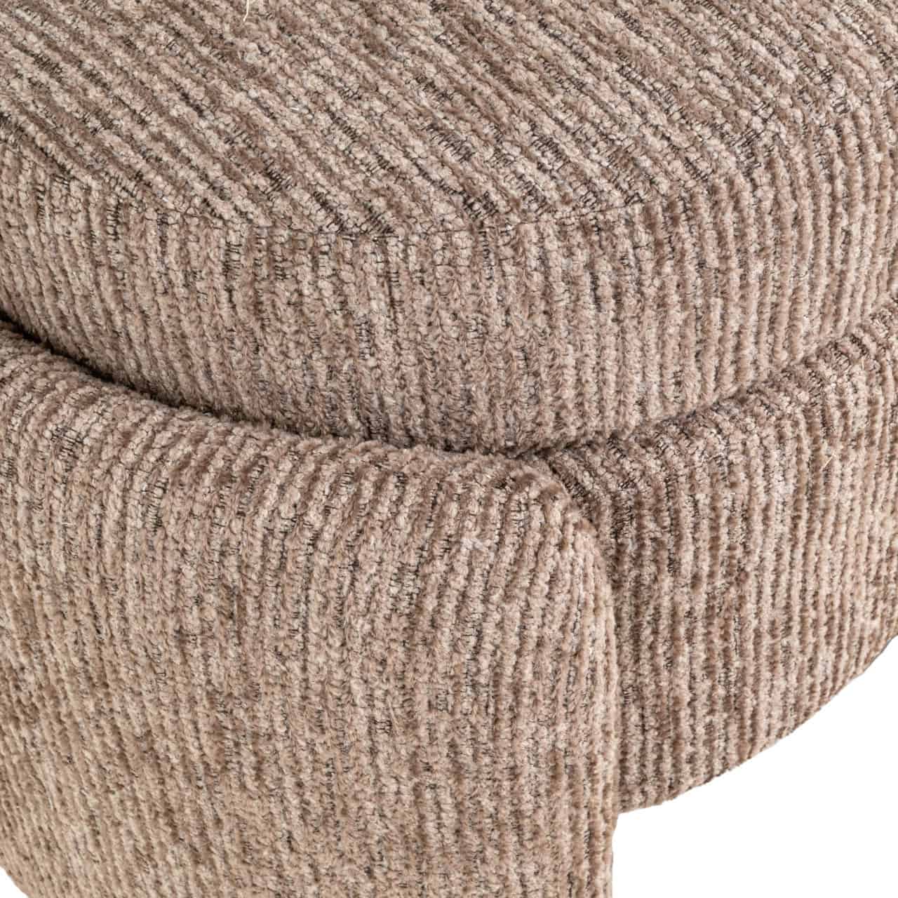 Sabine – weicher Pouf aus Sperrholz im Contemporary-Stil