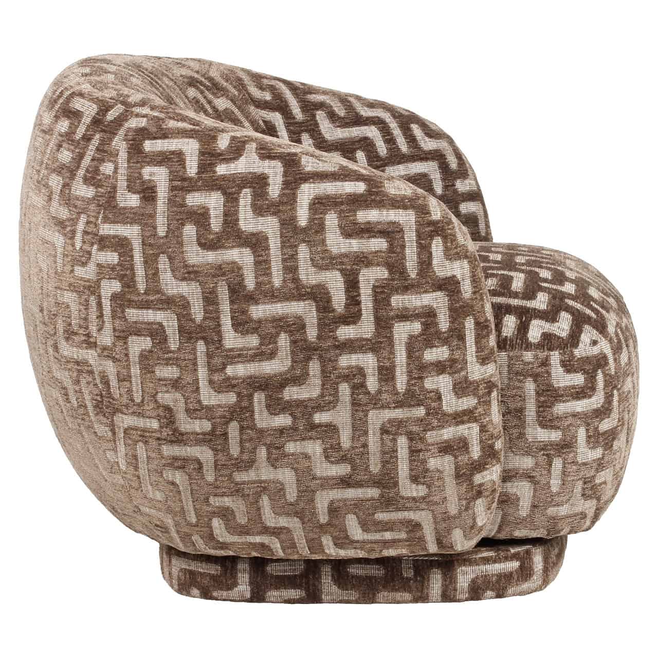 Lennard – weicher Sessel aus Sperrholz im Contemporary-Stil