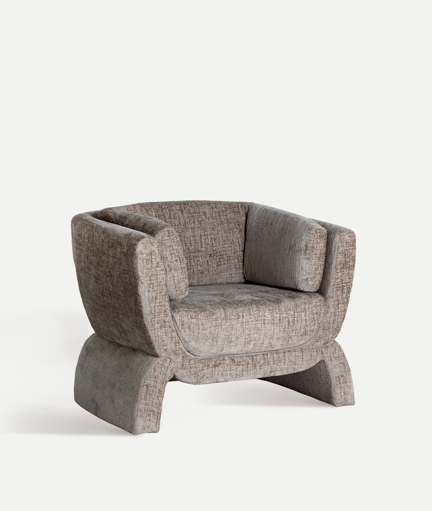 Aurelius – weicher Sessel aus Polyester im Contemporary-Stil