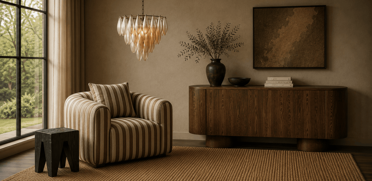 Shop the Look – Hugo – markantes Sideboard aus Holz im Contemporary-Stil