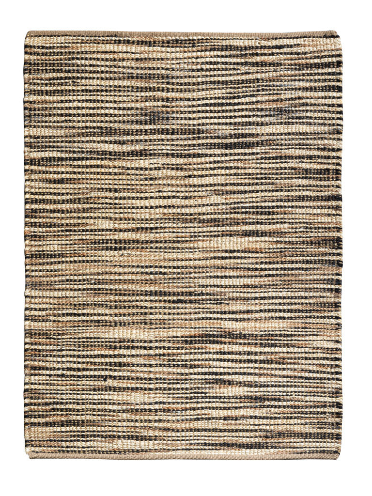 Teppich Ethno Stil Jute im Ethno Look braun-beige gemustert 160x230cm