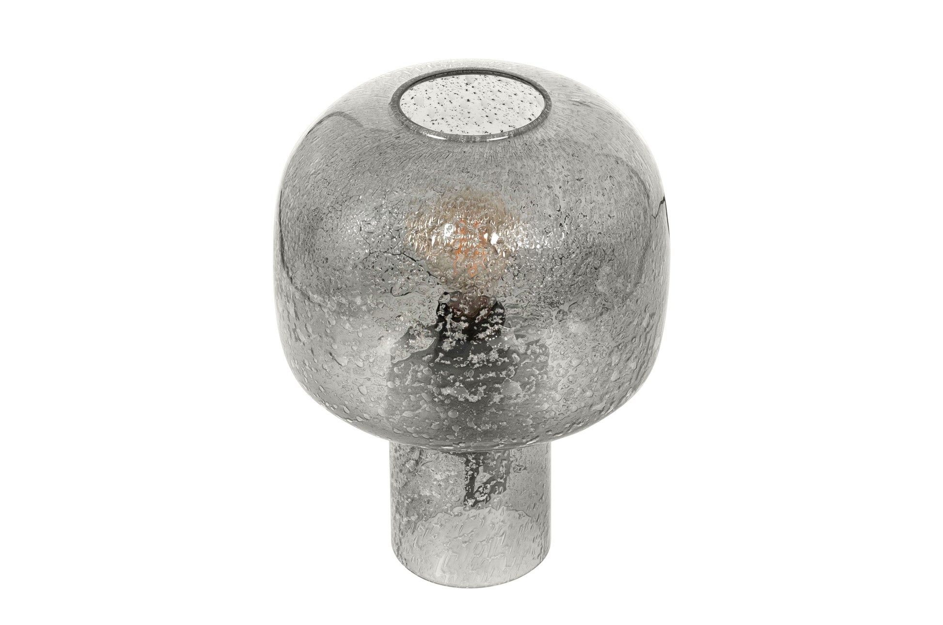 Elegante Tischleuchte aus Glas im modernen Mushroom-Design, perfekt für Beistelltische, Wohnräume oder den Nachttisch. Schafft eine gemütliche Atmosphäre und setzt stilvolle Akzente in jeder Einrichtung.