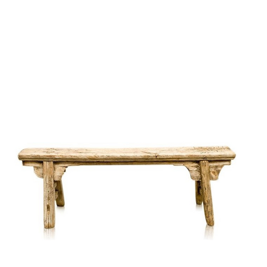 Rustikale Sitzbank im Antik-Boho-Stil aus Mangoholz, handgefertigt, mit variablen Maßen. Perfekt für Eingangsbereiche, Wohnzimmer oder Schlafzimmer. Jedes Stück ein Unikat.