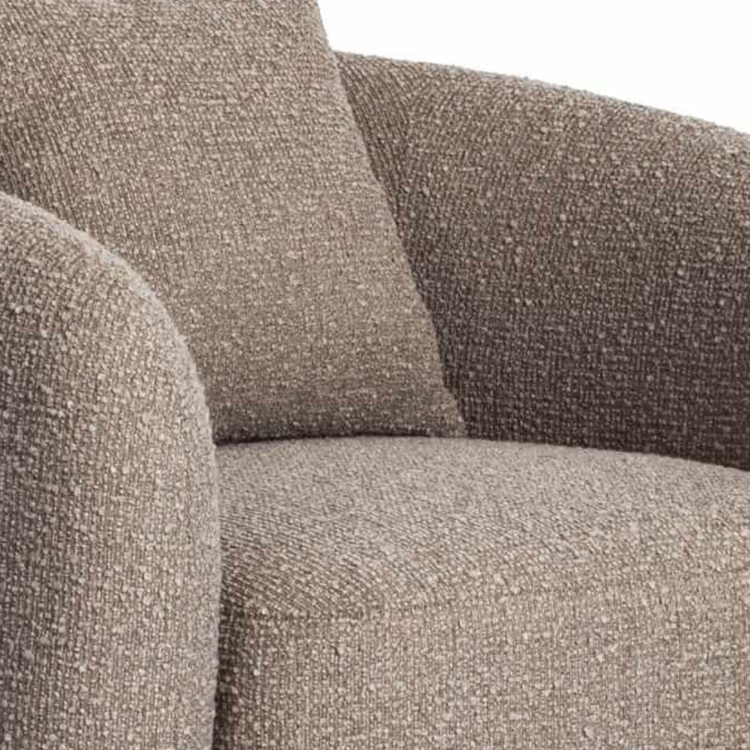 Alberto – weicher Sessel aus PU im Contemporary-Stil