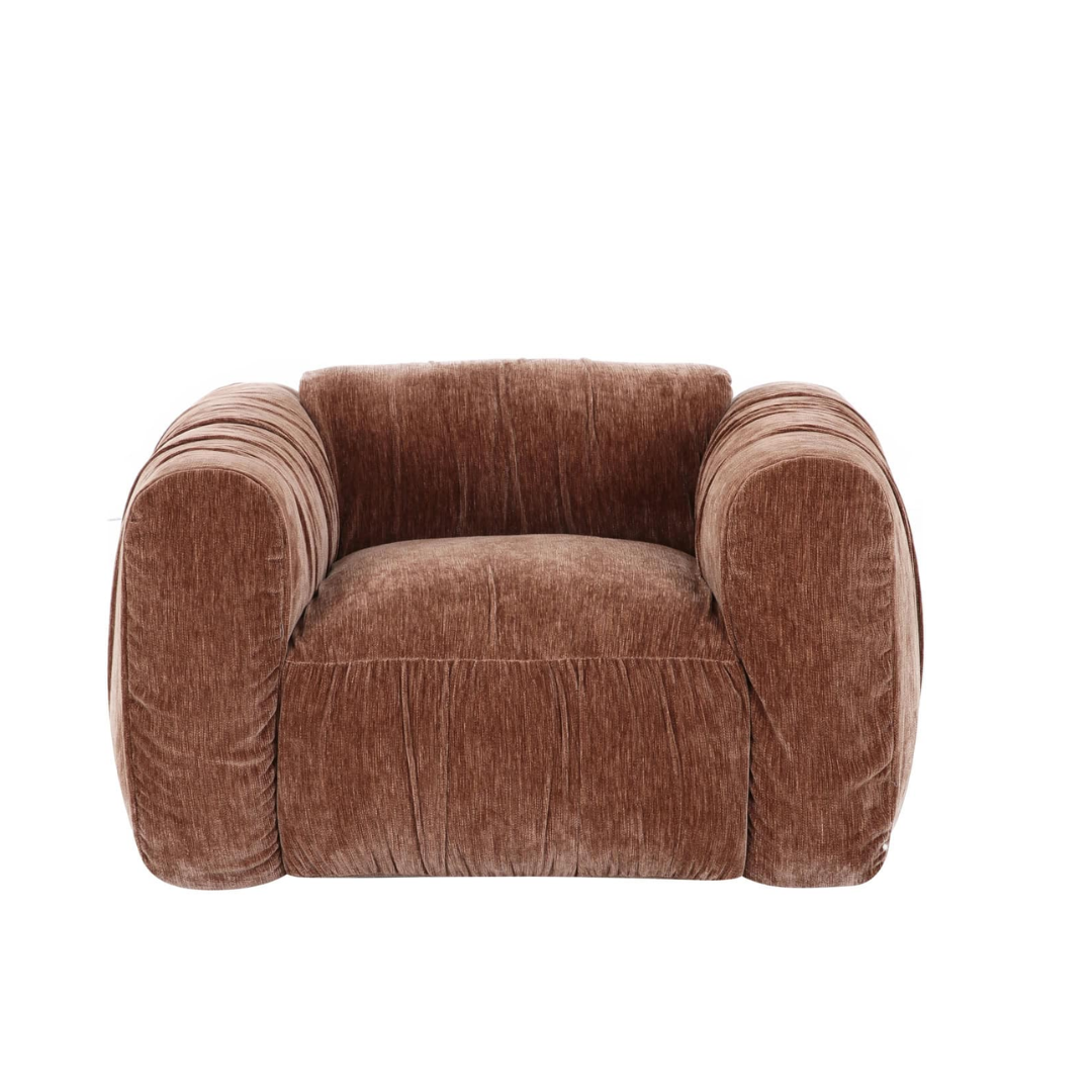 Philip – weicher Sessel aus Sperrholz im Contemporary-Stil