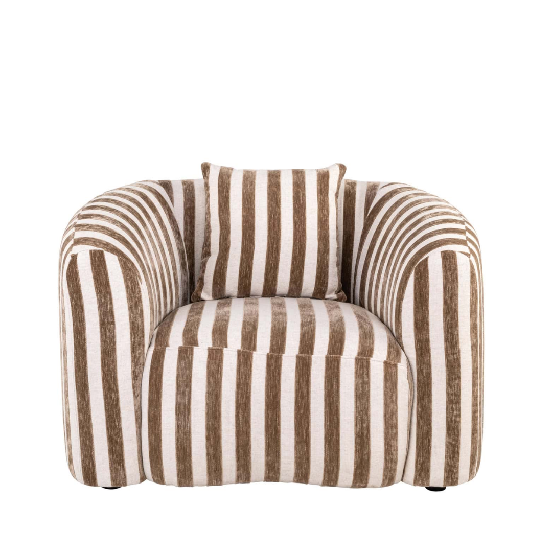 Roberto – weicher Sessel aus PU im Contemporary-Stil