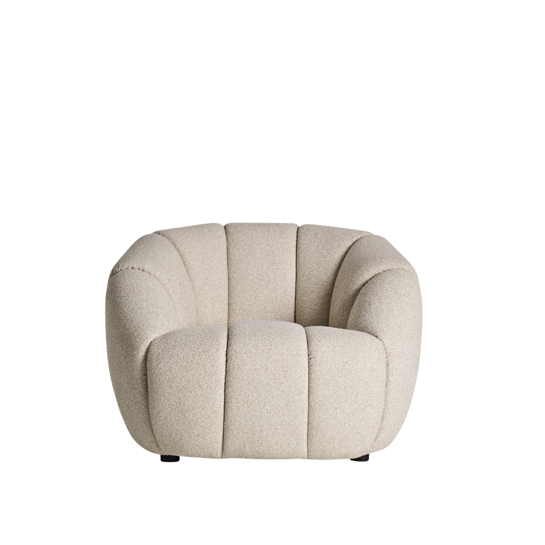 Laurent – organischer Sessel aus Polyester im Contemporary-Stil