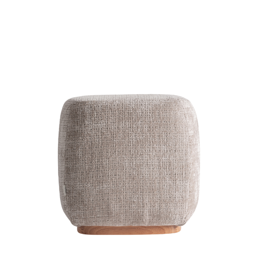 Bea – weicher Pouf aus Polyester im Contemporary-Stil
