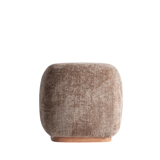 Celia – weicher Pouf aus Polyester im Contemporary-Stil