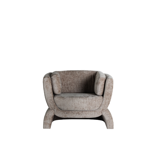 Aurelius – weicher Sessel aus Polyester im Contemporary-Stil