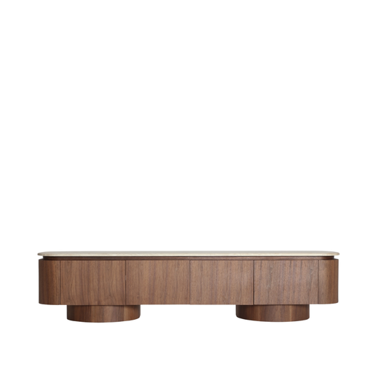 Stefan – markantes Sideboard aus Synthetischer Marmor im Contemporary-Stil