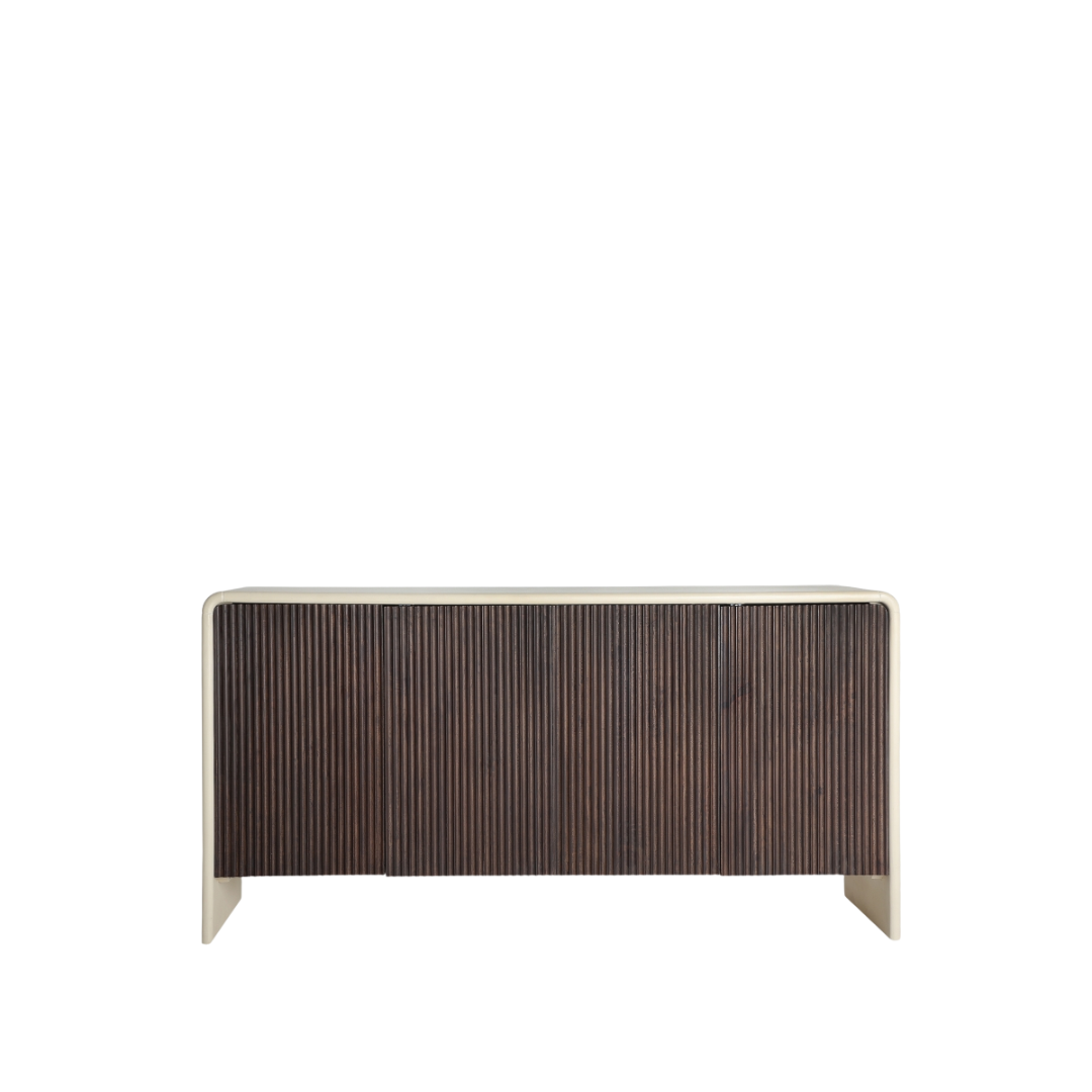 Armin – markantes Sideboard aus Mango-Holz im Contemporary-Stil
