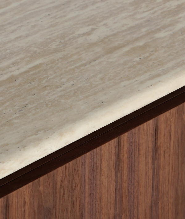 Stefan – markantes Sideboard aus Synthetischer Marmor im Contemporary-Stil