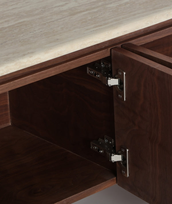 Stefan – markantes Sideboard aus Synthetischer Marmor im Contemporary-Stil