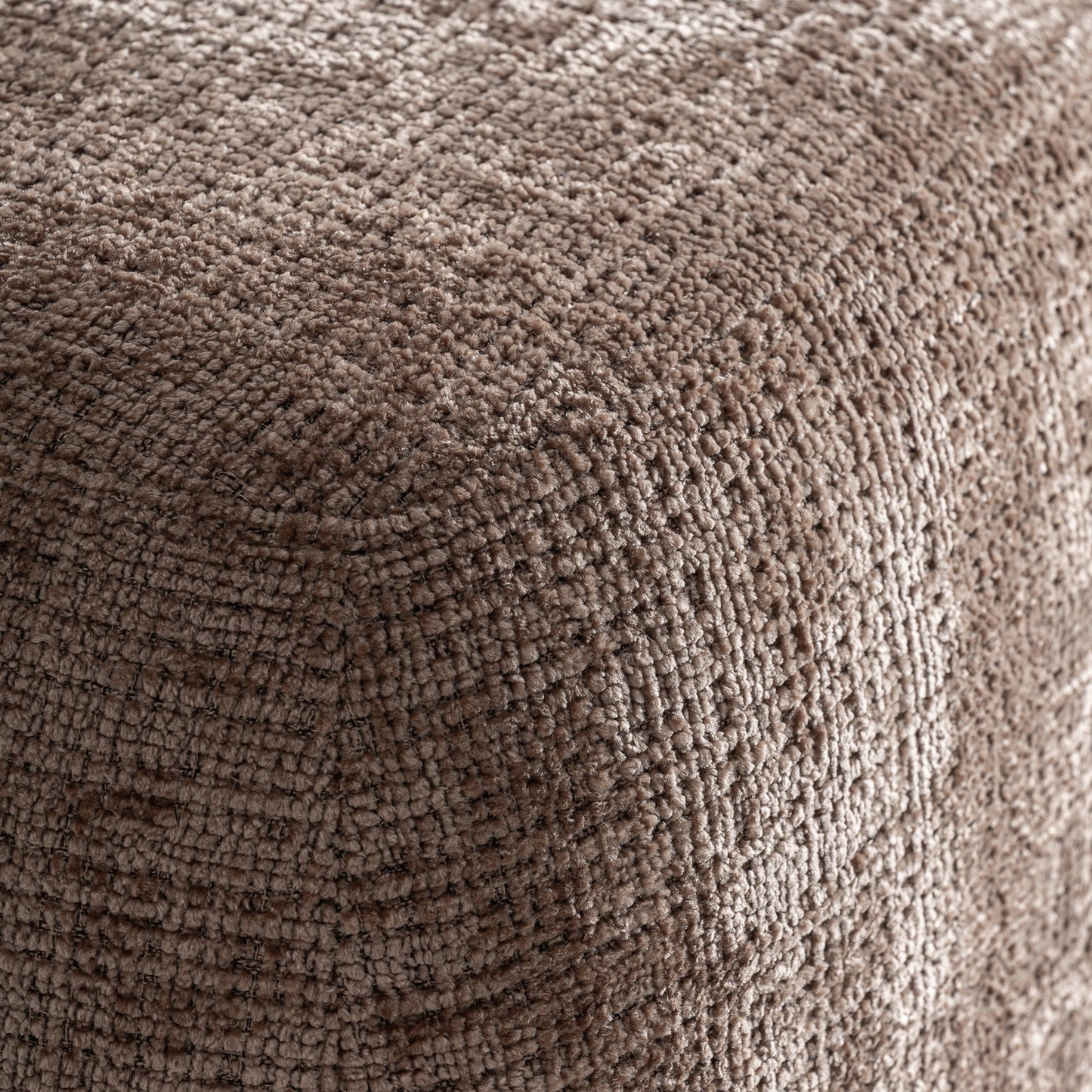 Celia – weicher Pouf aus Polyester im Contemporary-Stil
