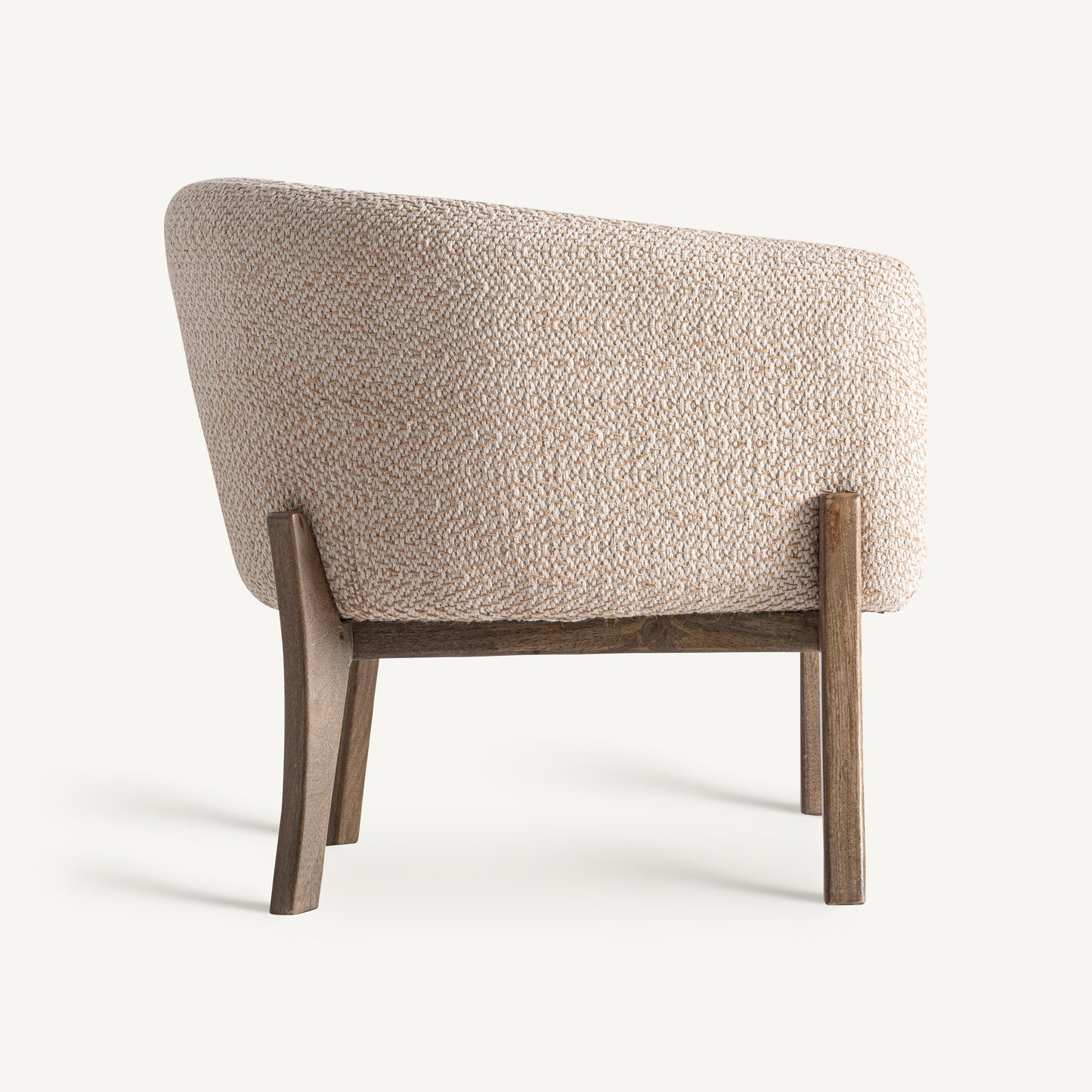 Ruben – natürlicher Sessel aus Mango-Holz im Natural-Living-Stil