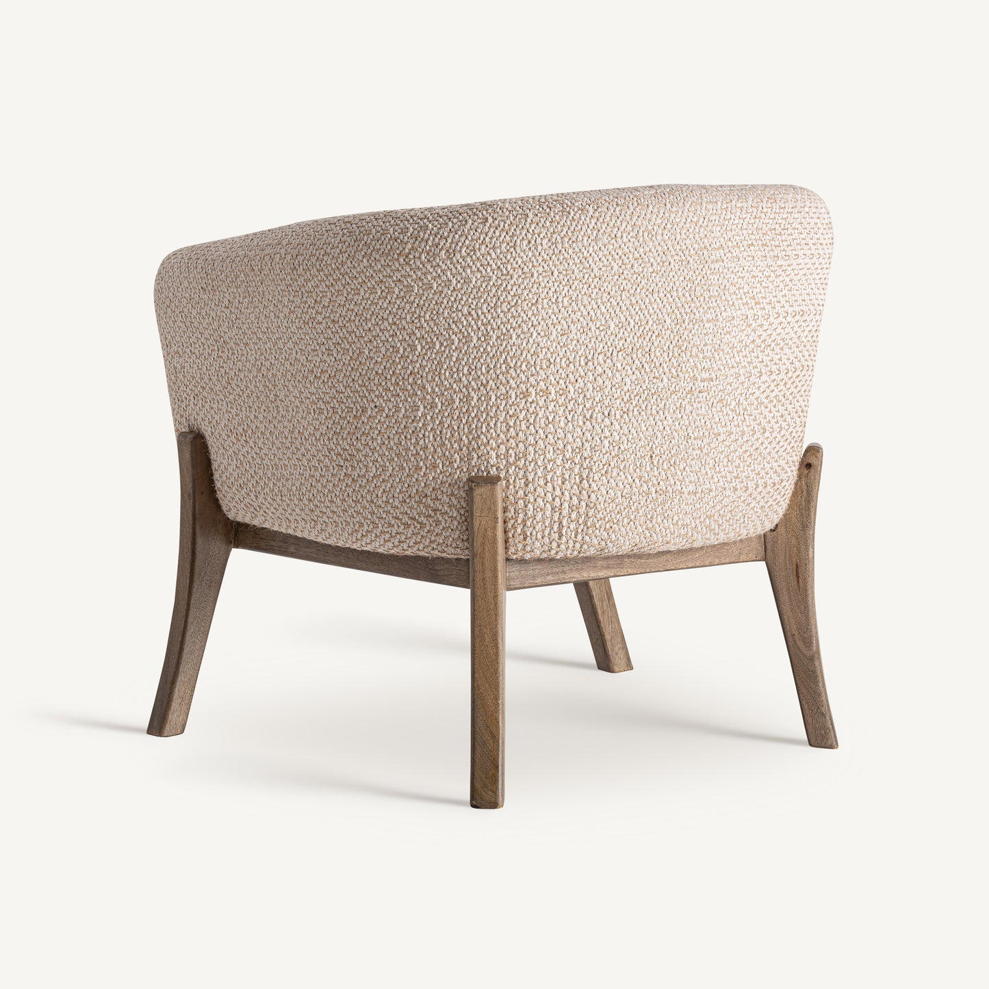 Ruben – natürlicher Sessel aus Mango-Holz im Natural-Living-Stil